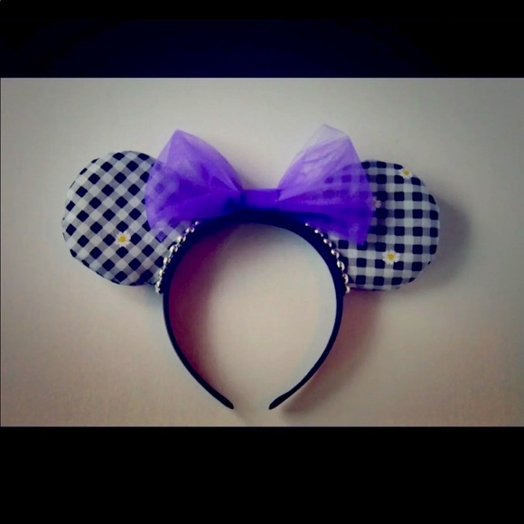 Floral Minnie ears - Picture 2 of 5